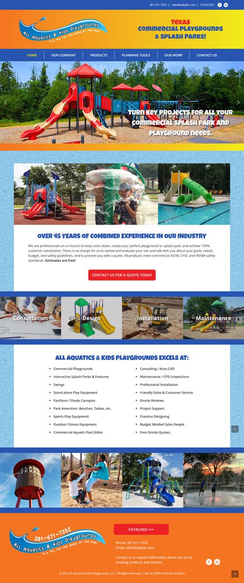 All Aquatics & Kids Playgrounds